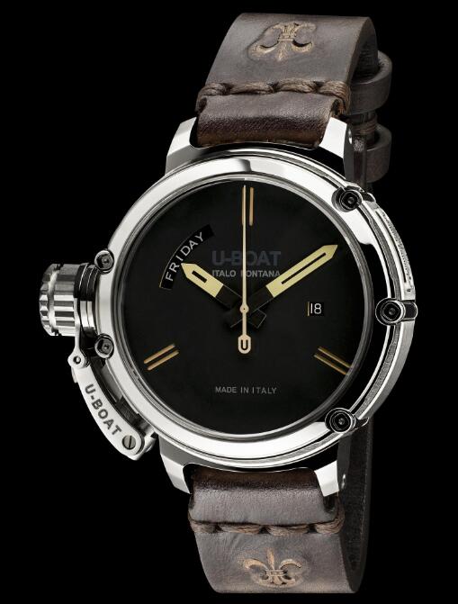 Replica U-BOAT Watch Chimera Day Date SS Auto Black 7534 Replica U-BOAT Watch Chimera Day Date SS Auto Black 7534